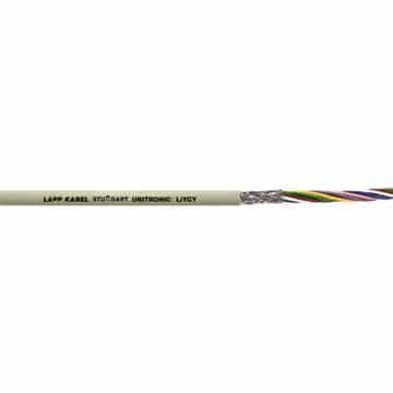 LAPP UNITRONIC 0034310 Shielded data cable with color code according to DIN 47100, 100m, grey