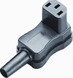 Martin Kaiser 798/SW, IEC C13 Appliance plug/socket, black
