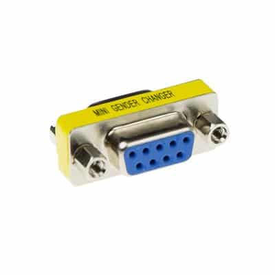 ACT AB9035 D-sub gender changer f-f, grey