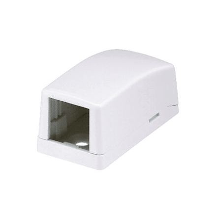Panduit CBX1IW-A Mini-Com surface mounting box 1 port, white
