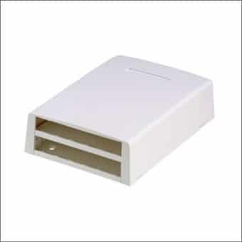 Panduit CBXF12IW-AY Mini-Com surface mounting box 12 ports, white
