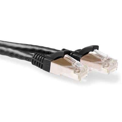 ACT LSZH SFTP CAT6A snagless patch cable with RJ45 connector