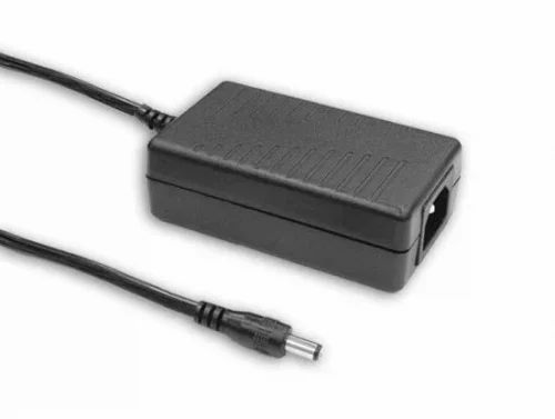 Mean Well GST18A05-P1J AC-DC Desktop adaptor; Output 5Vdc at 2.4A; Input connector IEC320-C14, black