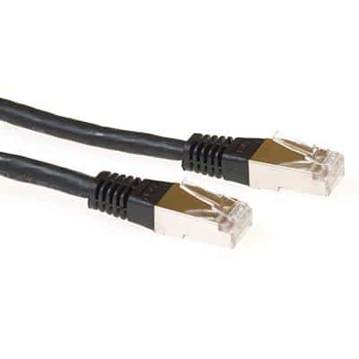 ACT LSZH SFTP CAT6A patch cable with RJ45 connectors
