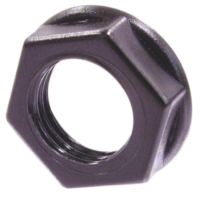 Neutrik NRJ-NUT-B 6.35mm screws & fasteners plastic nut, black