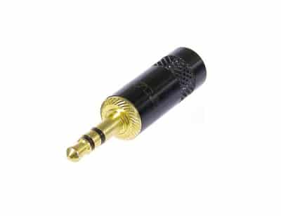 Rean NYS231BG 3.5 mm stereo mini jack, back