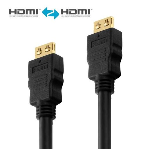 Purelink PI1000 Certified 4K High Speed HDMI Cable with Ethernet Channel, black - Image 2