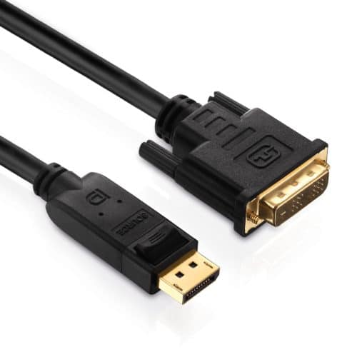Purelink PI5200 Certified 2K High Speed DisplayPort / Single Link DVI Cable, black