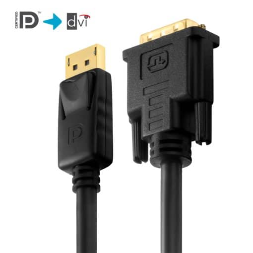 Purelink PI5200 Certified 2K High Speed DisplayPort / Single Link DVI Cable, black - Image 2