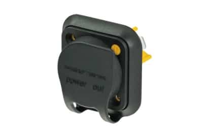 Neutrik SCNAC-FPX, sealing cover female powerCON TRUE1 chassis, black