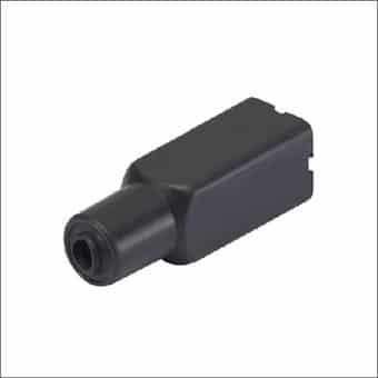 EAO 01 Series 01-929 - Terminal Cover, blackProtective cap for push button, 1-hole, IP40,