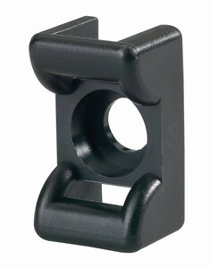Hellermann 151-24660 Tyrap mount screw, 100 pcs, black