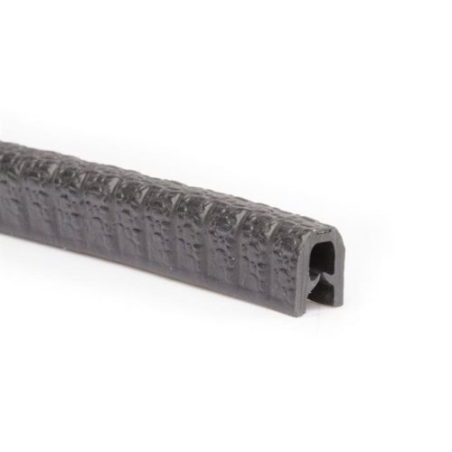 PVC edge profile, black