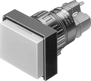 EAO 31-262.0252 Series 31 Push Button, black