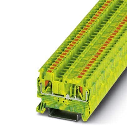 Phoenix Contact Earth terminal - PT 2,5mm - PE, yellow green