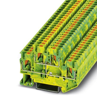 Phoenix Contact Two-level ground terminal - PTTB 2,5mm - PE, yellow green