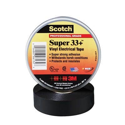 3M Super 33+ Scotch tape 19 mm - 20 m 1 roll, blue