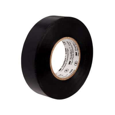 3M Tape 1500 Temflex vinyl 15 mm 10m  1 roll,  black