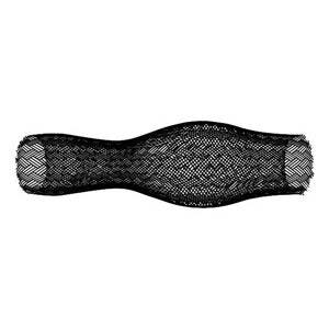 Braided polyester sleeving 30 mm x 50 m, black