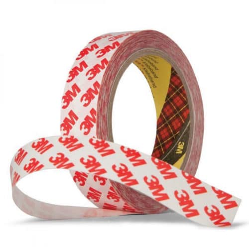 3M GPT-020F Double sided tape, 2mm x 50mm x 50m, transparent