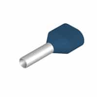 Weidmüller 9004430000 Double ferrule 2.5 mm² Partly insulated, 50 pcs, blue
