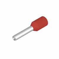 Weidmüller 9019420000 Ferrules 1 mm² Partly insulated, 500 pcs, red