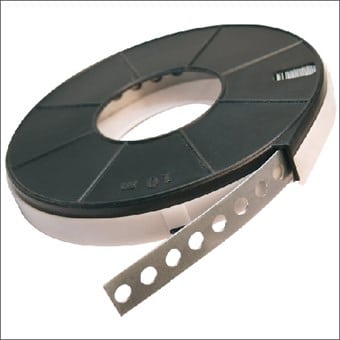 JMV 9400950 Alluminium mounting band, 10 m, grey