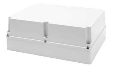 Gewiss GW44221 Surface mounted junction box Raised cover 460x380x180mm, grey