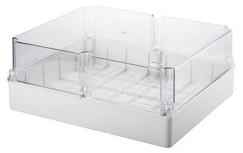 Gewiss GW44441 Surface Mount Junction Box Cover 380x300x180mm, transparent
