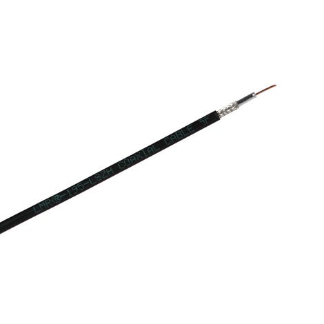 Times Microwave Systems LMR-195-LSZH Flexible low loss coax reel, black