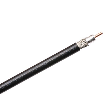Times Microwave Systems LMR-400-FR Flexible low loss coax, black