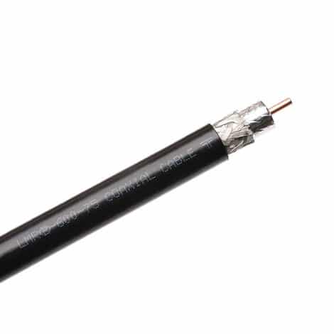 Times Microwave Systems LMR-600-75 Flexible low loss coax black