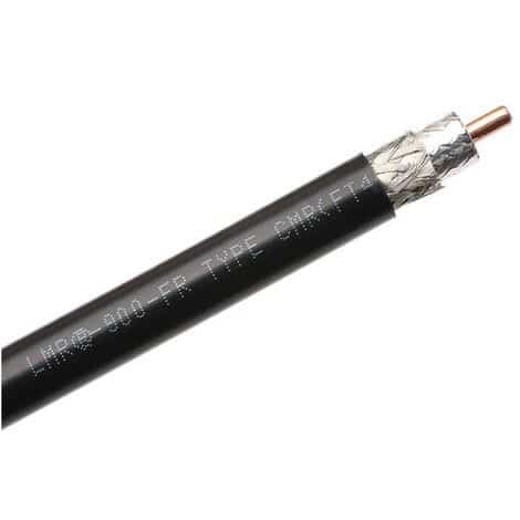 Times Microwave Systems LMR-900-FR Flexible low loss coax, black