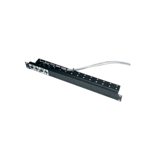 Middle Atlantic UNI-1-C, 1 RU Universal Connector Panel with Cable Shelf