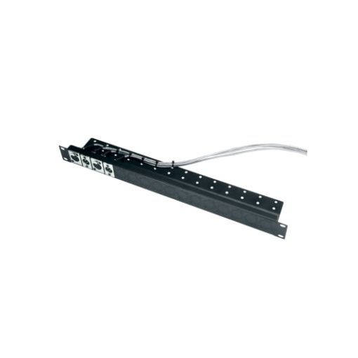 Middle Atlantic UNI-1-C, 1 RU Universal Connector Panel with Cable Shelf