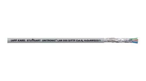 LAPP ETHERLINE LAN Cat.6A S/FTP 4x2xAWG23, 100m, grey