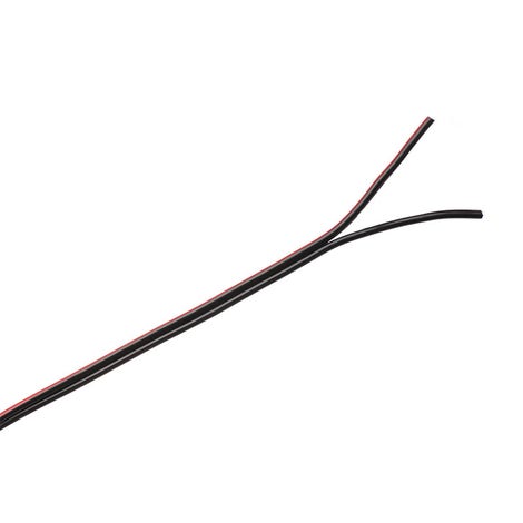 Speaker cable qmm 100% copper black red 100 meter reel