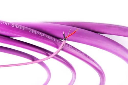 Van Damme Purple series Digilog 2, 4, 8 and 12 pair LSZH Ecoflex, 100m, purple