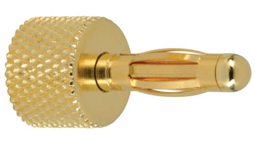 Liberty CM-APBA C-Tec2 Speaker Connector Banana Plug Attachment, 25 pcs, gold