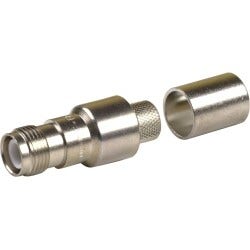 Times Microwave Systems EZ-400-TF-X p/n 3190-3049 Straight jack TNC female, grey
