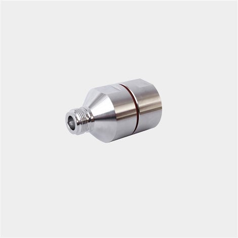 Times Microwave Systems EZ-900-NFC-2-SP p/n 3190-6444 Straight clamp plug female, grey