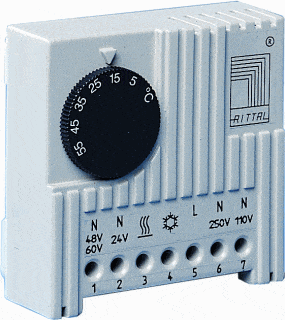 Rittal 3110000 Temperature sensor, grey