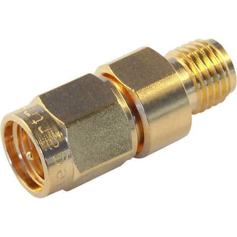 Telegärtner J01155R0085 SMA-RP female to SMA male adapter, 50 ohm