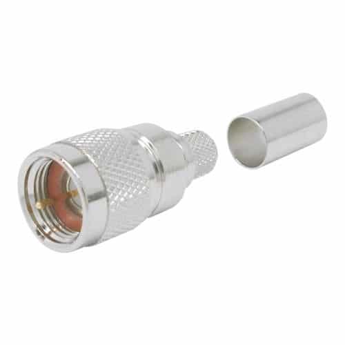 Times Microwave TC-240-FM-X Connector F-Type for LMR240 cable
