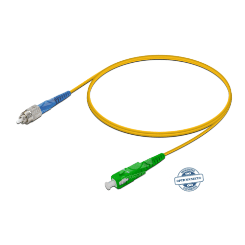 Patchcable · FC/UPC - SC/APC · SM G657.A1 · Simplex · LSZH · 2.0mm · Yellow