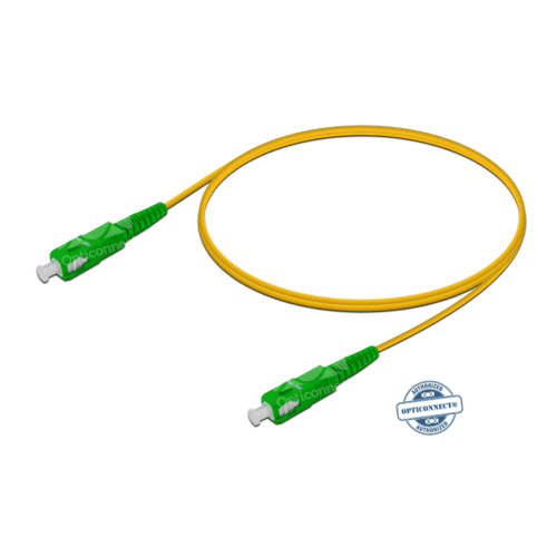 Patchcable · SC/APC - SC/APC · SM G657.A1 · Simplex · LSZH · 2.0mm · Yellow