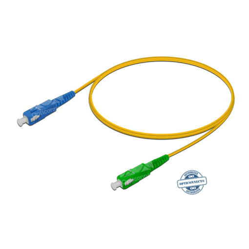 Patchcable · SC/APC - SC/UPC · SM G657.A1 · Simplex · LSZH · 2.0mm · Yellow