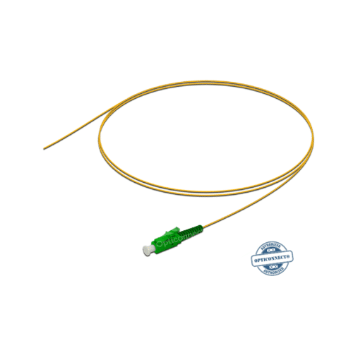 Pigtail · LC/APC · SM G657.A1 · Simplex · 2.0m · LSZH · 900um · Easy strip (semi tight buffer) · Unicolor · Yellow
