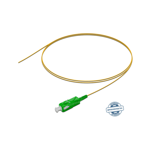 Pigtail · SC/APC · SM G657.A1 · Simplex · 2.0m · LSZH · 900um · Easy strip (semi tight buffer) · Unicolor Yellow