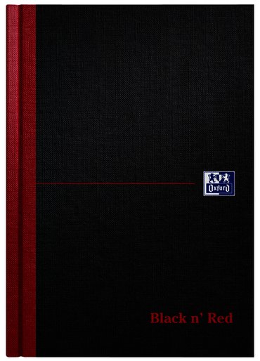 Notebook Oxford A5 96sheet Line, black